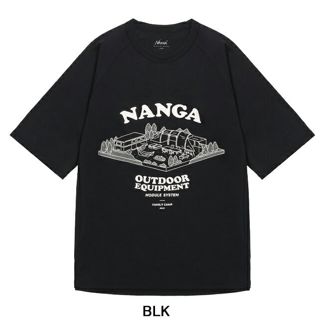NANGA ナンガ DRY MIX OEMS#1 TEE ドライミックスアウトドアエクイップメントモジュールシステムティー