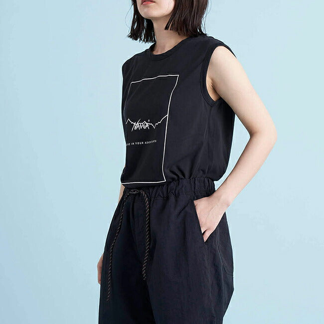 NANGA ナンガ DRY MIX FRAME LOGO COMPACT TOP ドライミックスフレームロゴコンパクトトップ