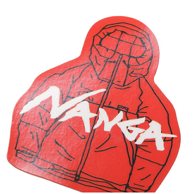 NANGA ナンガ NANGA×USHIODA HIROAKI STICKER ナンガ×ウシオダヒロアキステッカー