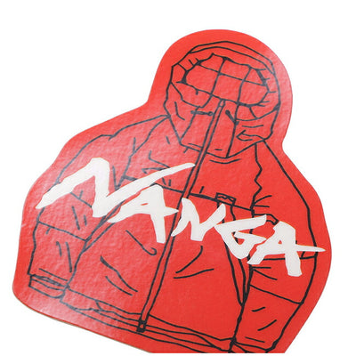NANGA ナンガ NANGA×USHIODA HIROAKI STICKER ナンガ×ウシオダヒロアキステッカー