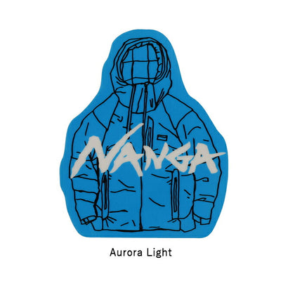 NANGA ナンガ NANGA×USHIODA HIROAKI STICKER ナンガ×ウシオダヒロアキステッカー