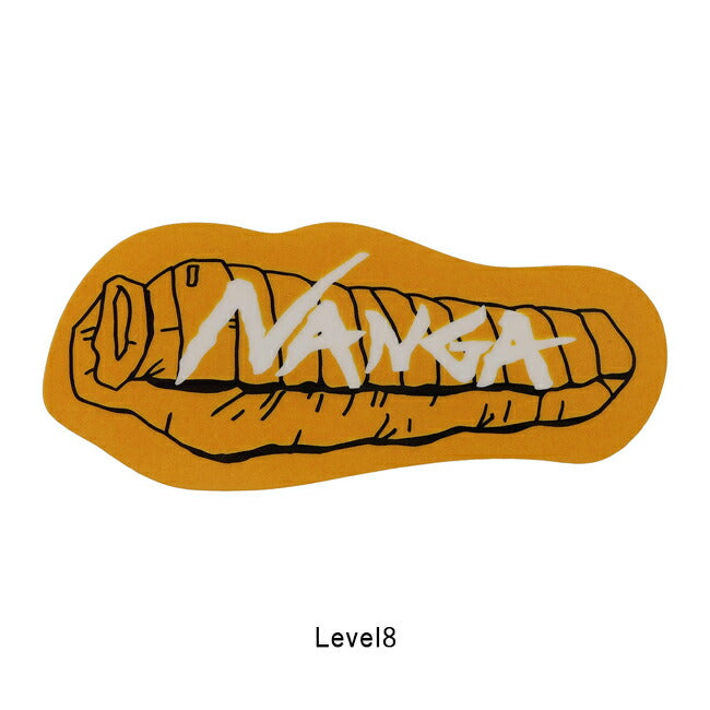 NANGA ナンガ NANGA×USHIODA HIROAKI STICKER ナンガ×ウシオダヒロアキステッカー