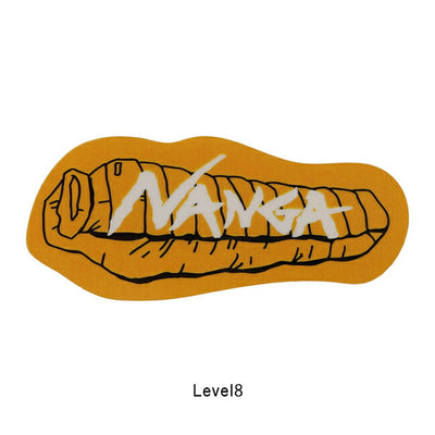NANGA ナンガ NANGA×USHIODA HIROAKI STICKER ナンガ×ウシオダヒロアキステッカー