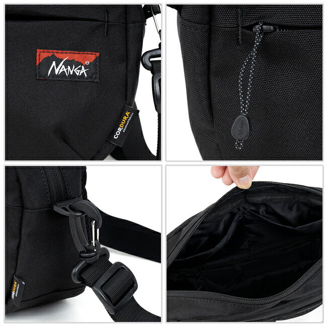 NANGA ナンガ 別注CORDURA FABRIC SHOLDERBAG コーデュラファブリックショルダーバッグ
