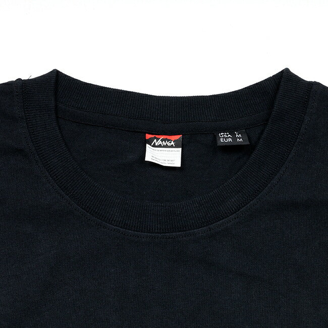 NANGA ナンガ 別注Tシャツ LET'S CONTINUE THE ADVENTURE TEE レッツコンティニュージアドベンチャーティー