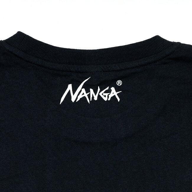 NANGA ナンガ 別注Tシャツ LET'S CONTINUE THE ADVENTURE TEE レッツコンティニュージアドベンチャーティー