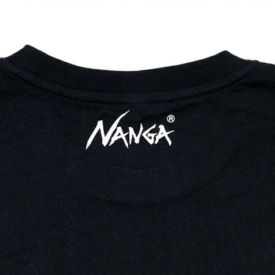 NANGA ナンガ 別注Tシャツ LET'S CONTINUE THE ADVENTURE TEE レッツコンティニュージアドベンチャーティー