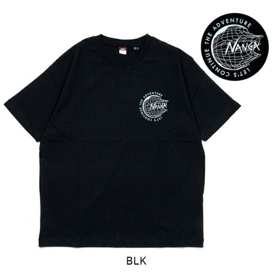 NANGA ナンガ 別注Tシャツ LET'S CONTINUE THE ADVENTURE TEE レッツコンティニュージアドベンチャーティー