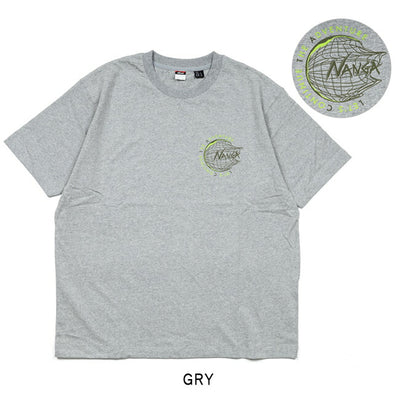 NANGA ナンガ 別注Tシャツ LET'S CONTINUE THE ADVENTURE TEE レッツコンティニュージアドベンチャーティー