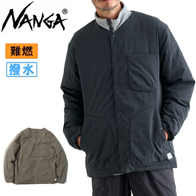 NANGA ナンガ HINOC RIPSTOP INNER DOWN CARDIGAN ヒノックリップストップインナーダウンカーディガン