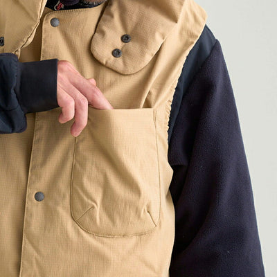 NANGA ナンガ HINOC RIPSTOP INNER DOWN VEST ヒノックリップストップインナーダウンベスト