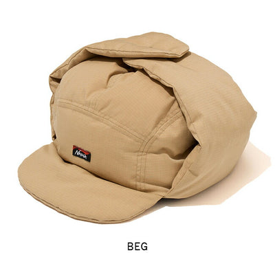 NANGA ナンガ HINOC RIPSTOP DOWN EAR FLAP CAP ヒノックリップストップダウンイヤーフラップキャップ