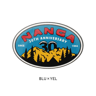 NANGA ナンガ NANGA 30TH ANNIVERSARY STICKER OVAL ナンガ30thアニバーサリーステッカーオーバル