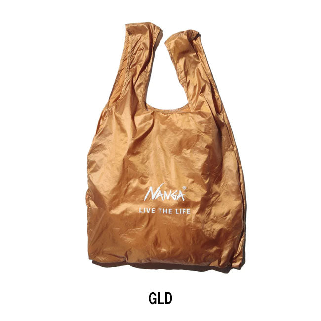NANGA - POCKETABLE ECO BAG(LIVE THE LIFE) ナンガポケッタブルエコ