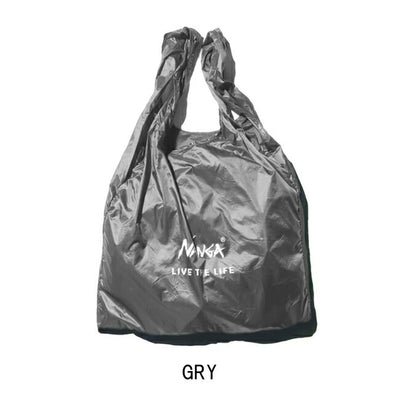 NANGA ナンガ NANGA POCKETABLE ECO BAG(LIVE THE LIFE) ナンガポケッタブルエコバッグ