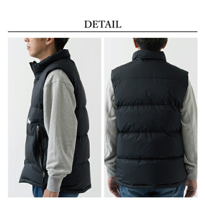 【予約受付中★10月上旬発送予定】NANGA ナンガ  別注 AURORATEX EMBROIDERY VEST オーロラテックスエンブロイダリーベスト