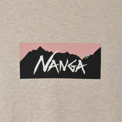 NANGA ナンガ ECO HYBRID BOX LOGO SWEATSHIRT エコハイブリッドボックスロゴスウェットシャツ