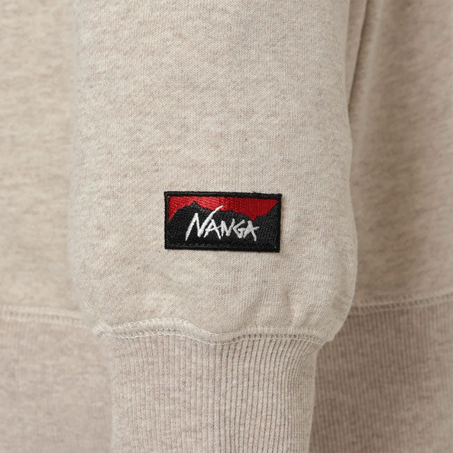 NANGA ナンガ ECO HYBRID BOX LOGO SWEATSHIRT エコハイブリッドボックスロゴスウェットシャツ