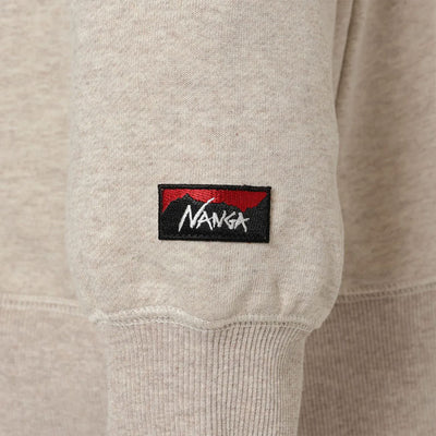 NANGA ナンガ ECO HYBRID BOX LOGO SWEATSHIRT エコハイブリッドボックスロゴスウェットシャツ