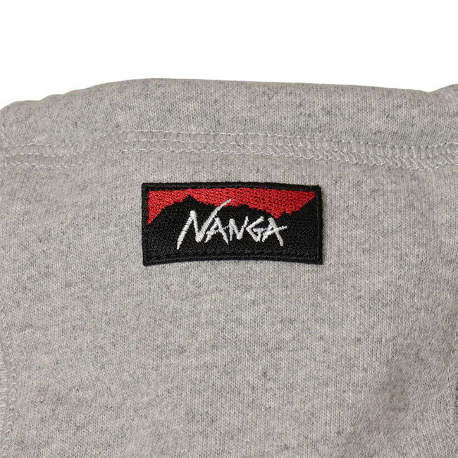 NANGA ナンガ ECO HYBRID BOX LOGO SWEAT HOODIE エコハイブリッドボックスロゴスウェットフーディー
