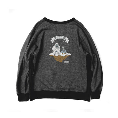 NANGA ナンガ ECO HYBRID CAMPING MANNERS RRC SWEATSHIRT エコハイブリッドキャンピングマナーズアールアールシースウェットシャツ
