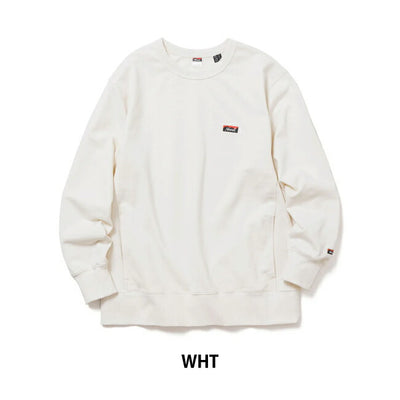 NANGA ナンガ ECO HYBRID MINI BOX LOGO EMBROIDERY SWEATSHIRT エコハイブリッドミニボックスロゴエンブロイダリースウェットシャツ