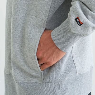 NANGA ナンガ ECO HYBRID MINI BOX LOGO EMBROIDERY SWEATSHIRT エコハイブリッドミニボックスロゴエンブロイダリースウェットシャツ