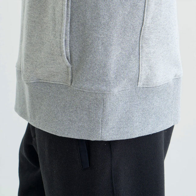 NANGA ナンガ ECO HYBRID MINI BOX LOGO EMBROIDERY SWEATSHIRT エコハイブリッドミニボックスロゴエンブロイダリースウェットシャツ