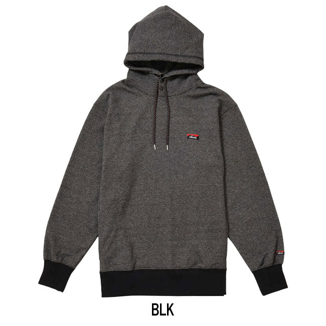 NANGA ナンガ ECO HYBRID MINI BOX LOGO EMBROIDERY SWEAT HOODIE エコハイブリッドミニボックスロゴエンブロイダリーパーカー
