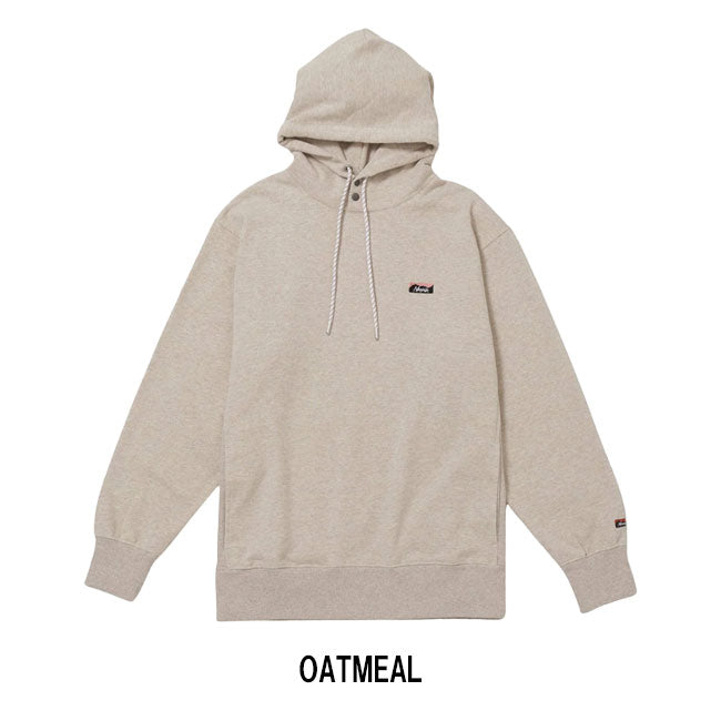 NANGA ナンガ ECO HYBRID MINI BOX LOGO EMBROIDERY SWEAT HOODIE エコハイブリッドミニボックスロゴエンブロイダリーパーカー