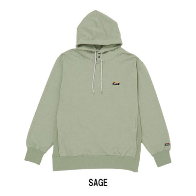 NANGA ナンガ ECO HYBRID MINI BOX LOGO EMBROIDERY SWEAT HOODIE エコハイブリッドミニボックスロゴエンブロイダリーパーカー