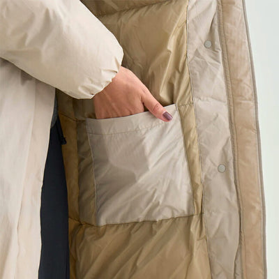 NANGA ナンガ NO COLLAR DOWN COAT ノーカラーダウンコート