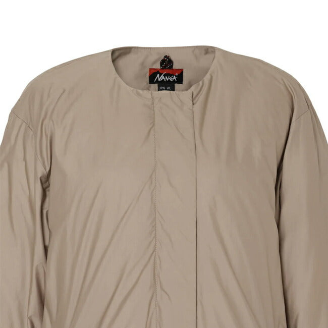 NANGA ナンガ NO COLLAR DOWN COAT ノーカラーダウンコート
