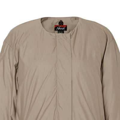 NANGA ナンガ NO COLLAR DOWN COAT ノーカラーダウンコート