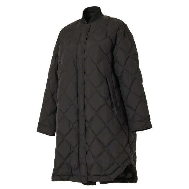 NANGA ナンガ RIB COLLAR QUILTED DOWN COAT W リブカラーキルティッドダウンコート