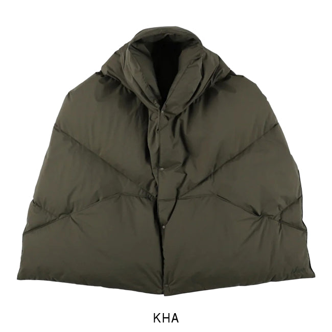 NANGA ナンガ DOWN PONCHO MUFFLER ダウンポンチョマフラー