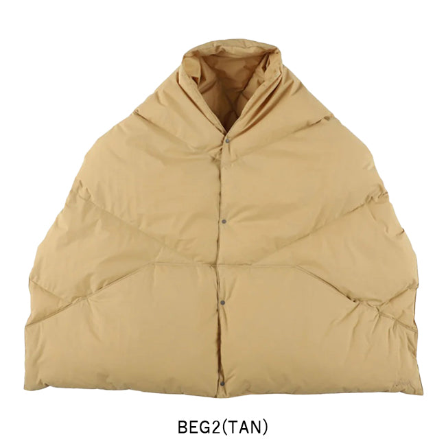 NANGA ナンガ DOWN PONCHO MUFFLER ダウンポンチョマフラー