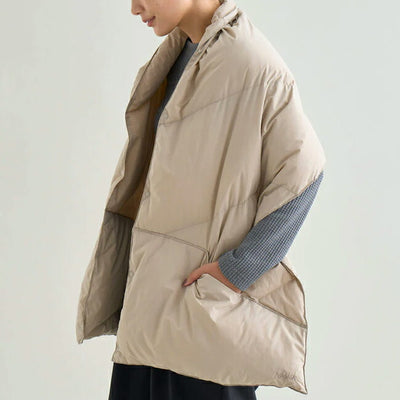 NANGA ナンガ DOWN PONCHO MUFFLER ダウンポンチョマフラー