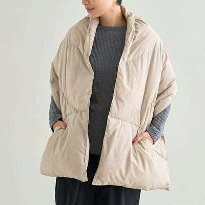 NANGA ナンガ DOWN PONCHO MUFFLER ダウンポンチョマフラー