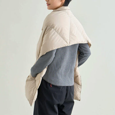 NANGA ナンガ DOWN PONCHO MUFFLER ダウンポンチョマフラー