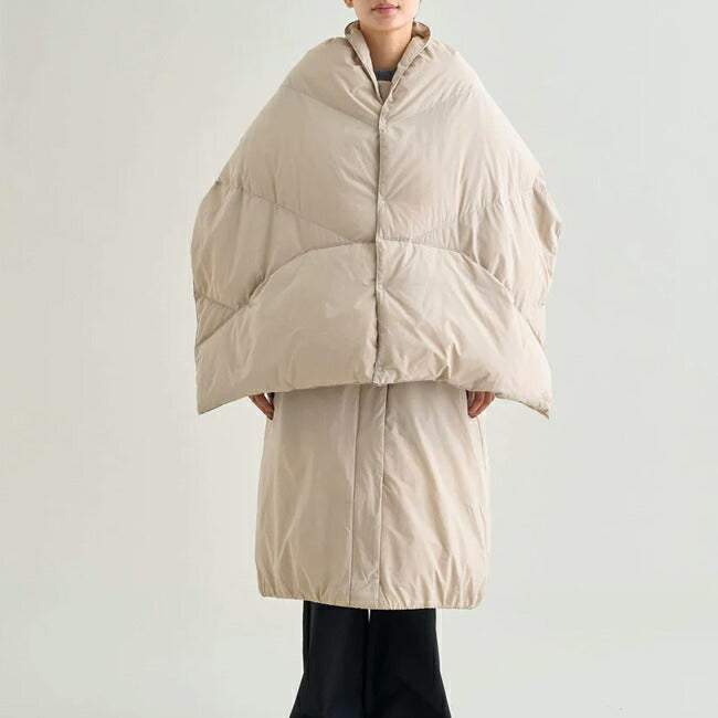 NANGA ナンガ DOWN PONCHO MUFFLER ダウンポンチョマフラー