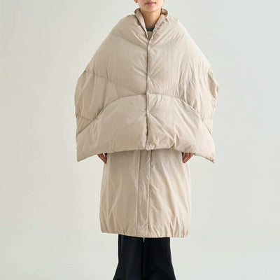 NANGA ナンガ DOWN PONCHO MUFFLER ダウンポンチョマフラー