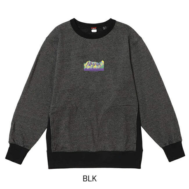 NANGA ナンガ LIFE IS A JOURNEY MT.BOX LOGO SWEATSHIRT マウントボックスロゴスウェットシャツ