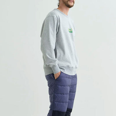 NANGA ナンガ LIFE IS A JOURNEY MT.BOX LOGO SWEATSHIRT マウントボックスロゴスウェットシャツ