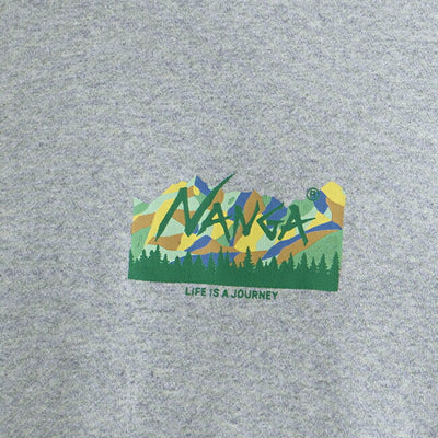 NANGA ナンガ LIFE IS A JOURNEY MT.BOX LOGO SWEATSHIRT マウントボックスロゴスウェットシャツ