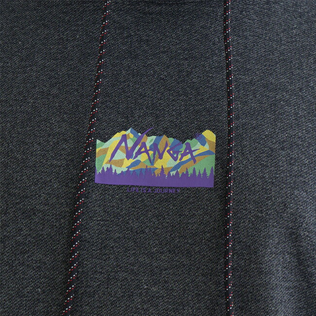 NANGA ナンガ LIFE IS A JOURNEY MT.BOX LOGO SWEAT HOODIE マウントボックスロゴスウェットフーディ