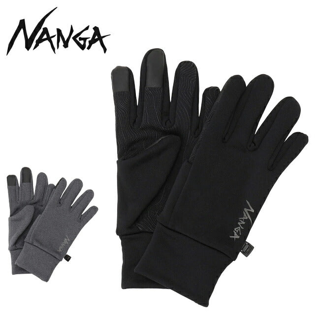 NANGA ナンガ POLARTEC POWER STRETCH GLOVES ポーラーテックパワーストレッチグローブ