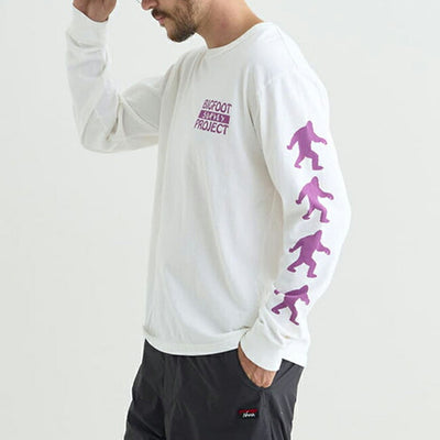 NANGA×TACOMA FUJI RECORDS ナンガ×タコマフジレコード BIGFOOT SURVEY PROJECT LOGO L/S TEE ビッグフットサーベイプロジェクトロゴロングスリーブティー