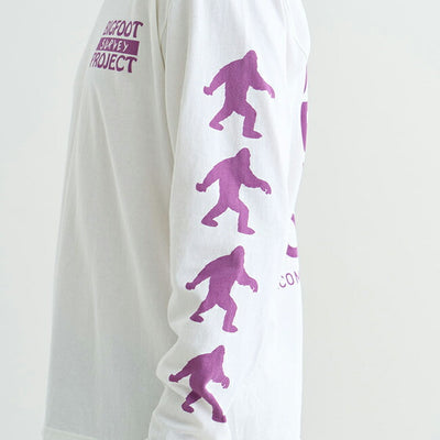 NANGA×TACOMA FUJI RECORDS ナンガ×タコマフジレコード BIGFOOT SURVEY PROJECT LOGO L/S TEE ビッグフットサーベイプロジェクトロゴロングスリーブティー