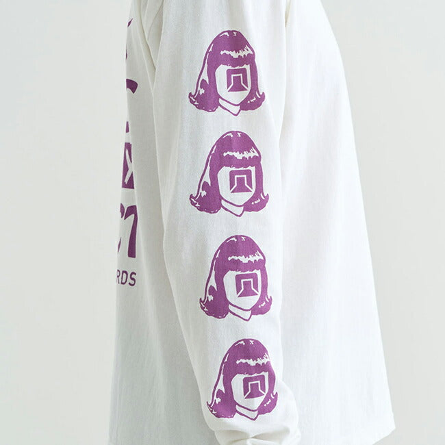 NANGA×TACOMA FUJI RECORDS ナンガ×タコマフジレコード BIGFOOT SURVEY PROJECT LOGO L/S TEE ビッグフットサーベイプロジェクトロゴロングスリーブティー